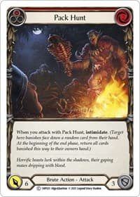 Pack Hunt (Red) - History Pack Vol.1 - Flesh and Blood TCG card