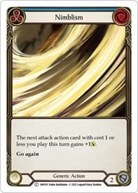 Nimblism (Blue) - History Pack Vol.1 - Flesh and Blood TCG card