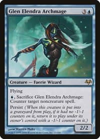 Glen Elendra Archmage - Eventide - Magic: The Gathering card