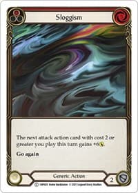 Sloggism (Red) - History Pack Vol.1 - Flesh and Blood TCG card