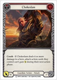 Chokeslam (Red) - History Pack Vol.1 - Flesh and Blood TCG card