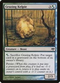 Grazing Kelpie - Eventide - Magic: The Gathering card