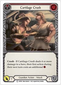 Cartilage Crush (Red) - History Pack Vol.1 - Flesh and Blood TCG card