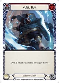 Voltic Bolt (Red) - History Pack Vol.1 - Flesh and Blood TCG card