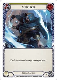 Voltic Bolt (Yellow) - History Pack Vol.1 - Flesh and Blood TCG card