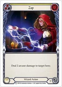 Zap (Yellow) - History Pack Vol.1 - Flesh and Blood TCG card