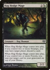 Hag Hedge-Mage - Eventide - Magic: The Gathering card