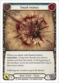 Smash Instinct (Blue) - History Pack Vol.1 - Flesh and Blood TCG card