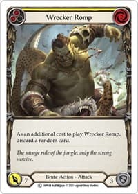 Wrecker Romp (Yellow) - History Pack Vol.1 - Flesh and Blood TCG card