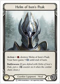 Helm of Isen's Peak - History Pack Vol.1 - Flesh and Blood TCG card