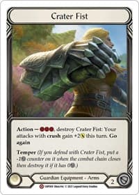 Crater Fist - History Pack Vol.1 - Flesh and Blood TCG card
