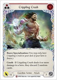 Crippling Crush - History Pack Vol.1 - Flesh and Blood TCG card