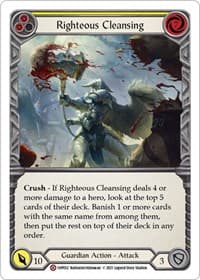 Righteous Cleansing - History Pack Vol.1 - Flesh and Blood TCG card