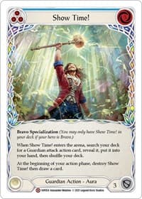 Show Time! - History Pack Vol.1 - Flesh and Blood TCG card