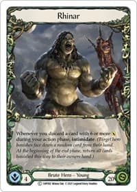 Rhinar - History Pack Vol.1 - Flesh and Blood TCG card