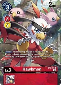 Hawkmon (Alternate Art) - New Awakening - Digimon Card Game card