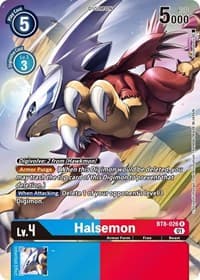 Halsemon (Alternate Art) - New Awakening - Digimon Card Game card