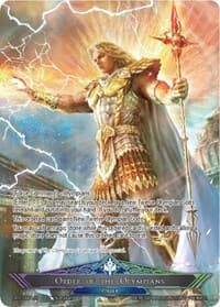 Zeus, the First Olympian // Order of the Olympians - Game of Gods: Revolution - Force of Will card