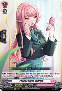 Fluent Style, Marijn - D-LBT02: Lyrical Monasterio ~It's a New School Term!~ - Cardfight Vanguard card