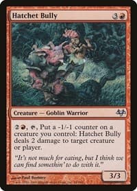 Hatchet Bully - Eventide - Magic: The Gathering card