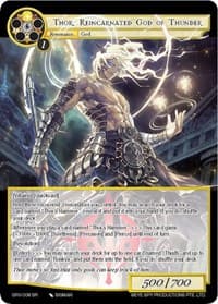 Thor, Reincarnated God of Thunder - Game of Gods: Revolution - Force of Will card
