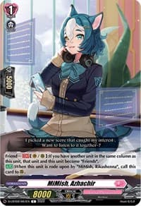 MiMish, Azhachir - D-LBT02: Lyrical Monasterio ~It's a New School Term!~ - Cardfight Vanguard card