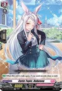 Cutie Topic, Rabeena - D-LBT02: Lyrical Monasterio ~It's a New School Term!~ - Cardfight Vanguard card