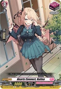 Hearts Connect, Rufina - D-LBT02: Lyrical Monasterio ~It's a New School Term!~ - Cardfight Vanguard card