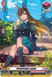Picturesque, Luana - D-LBT02: Lyrical Monasterio ~It's a New School Term!~ - Cardfight Vanguard card