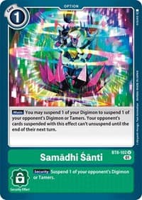 Samadhi Santi - New Awakening - Digimon Card Game card