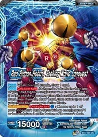 Commander Red // Red Ribbon Robot, Seeking World Conquest - Ultimate Squad - Dragon Ball Super: Masters card