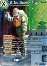 Dr. Gero, Abominable Creator - Ultimate Squad - Dragon Ball Super: Masters card