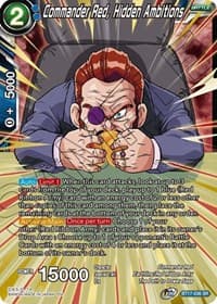 Commander Red, Hidden Ambitions - Ultimate Squad - Dragon Ball Super: Masters card
