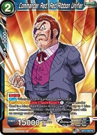 Commander Red, Red Ribbon Unifier - Ultimate Squad - Dragon Ball Super: Masters card