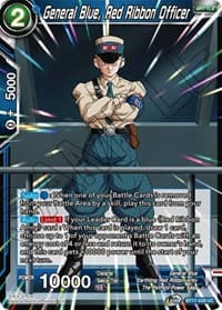 General Blue, Red Ribbon Officer - Ultimate Squad - Dragon Ball Super: Masters card