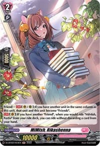 MiMish, Rikashenna (Holo) - D-LBT02: Lyrical Monasterio ~It's a New School Term!~ - Cardfight Vanguard card