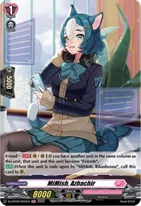 MiMish, Azhachir (Holo) - D-LBT02: Lyrical Monasterio ~It's a New School Term!~ - Cardfight Vanguard card
