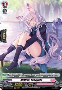 MiMish, Tubbylila (Holo) - D-LBT02: Lyrical Monasterio ~It's a New School Term!~ - Cardfight Vanguard card