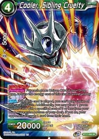 Cooler, Sibling Cruelty - Ultimate Squad - Dragon Ball Super: Masters card