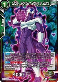 Cooler, Mightiest Sibling in Space - Ultimate Squad - Dragon Ball Super: Masters card