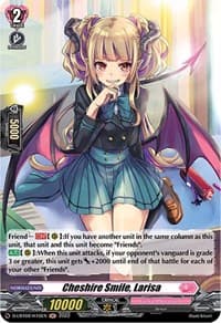 Cheshire Smile, Larisa (Holo) - D-LBT02: Lyrical Monasterio ~It's a New School Term!~ - Cardfight Vanguard card