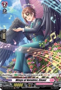 Wings of Notables, Elnael (Holo) - D-LBT02: Lyrical Monasterio ~It's a New School Term!~ - Cardfight Vanguard card