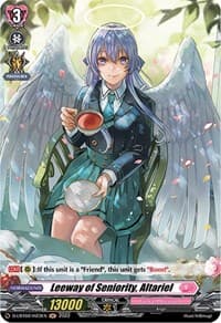 Leeway of Seniority, Altariel (Holo) - D-LBT02: Lyrical Monasterio ~It's a New School Term!~ - Cardfight Vanguard card