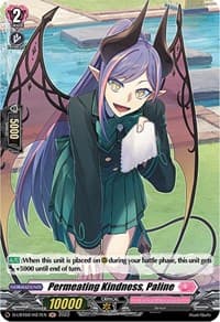 Permeating Kindness, Paline (Holo) - D-LBT02: Lyrical Monasterio ~It's a New School Term!~ - Cardfight Vanguard card