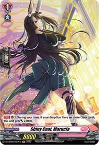 Shiny Coat, Marucia (Holo) - D-LBT02: Lyrical Monasterio ~It's a New School Term!~ - Cardfight Vanguard card
