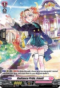 Radiance Pride, Irmeli (Holo) - D-LBT02: Lyrical Monasterio ~It's a New School Term!~ - Cardfight Vanguard card