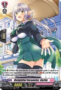 Delightful Encounter, Gertie (Holo) - D-LBT02: Lyrical Monasterio ~It's a New School Term!~ - Cardfight Vanguard card