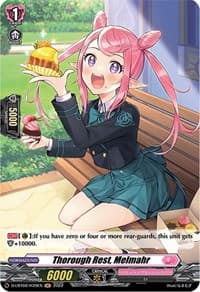 Thorough Rest, Melmahr (Holo) - D-LBT02: Lyrical Monasterio ~It's a New School Term!~ - Cardfight Vanguard card