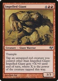 Impelled Giant - Eventide - Magic: The Gathering card