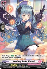 Awaiting Smile, Maruel (Holo) - D-LBT02: Lyrical Monasterio ~It's a New School Term!~ - Cardfight Vanguard card